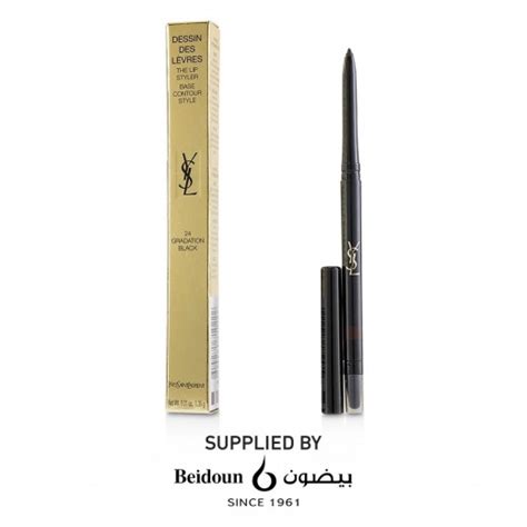 ysl gradation black|Yves Saint Laurent Dessin Des Levres The Lip Styler, 24 .